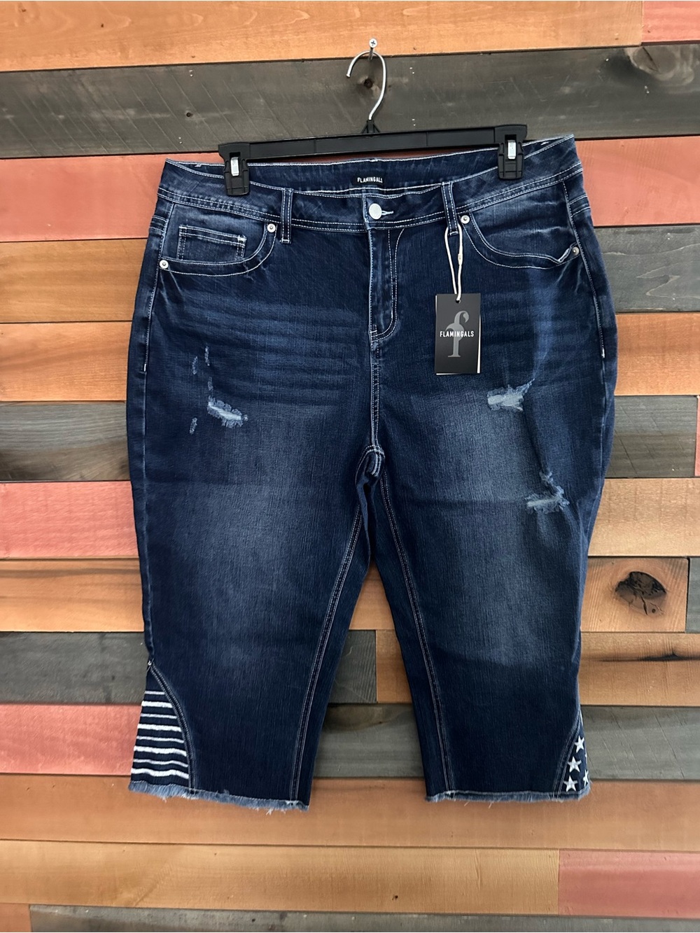Flamingals Capri Jeans 3X